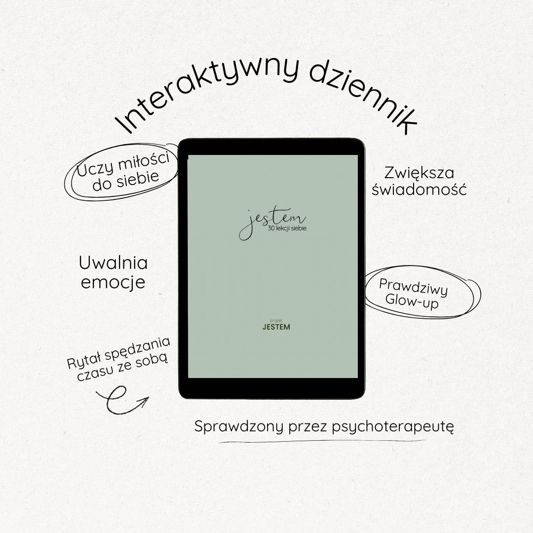 dziennik jestem – 30 lekcji które zmieniają codzienność
dziennik rozwojowy  – praktyczne zadania
minimalistyczny dziennik do pracy nad sobą
dziennik dla kobiet
produkt cyfrowy jestem – dziennik do refleksji
wnętrze dziennika – codzienne lekcje i pytania
dziennik emocji 
strony dziennika – ćwiczenia i psychotricki
dziennik autorefleksji
dziennik 
journaling
jak pokochać siebie 