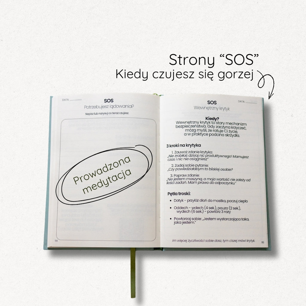 dziennik jestem – 30 lekcji które zmieniają codzienność
dziennik rozwojowy  – praktyczne zadania
minimalistyczny dziennik do pracy nad sobą
dziennik dla kobiet
produkt cyfrowy jestem – dziennik do refleksji
wnętrze dziennika – codzienne lekcje i pytania
dziennik emocji 
strony dziennika – ćwiczenia i psychotricki
dziennik autorefleksji
dziennik 
journaling
jak pokochać siebie 